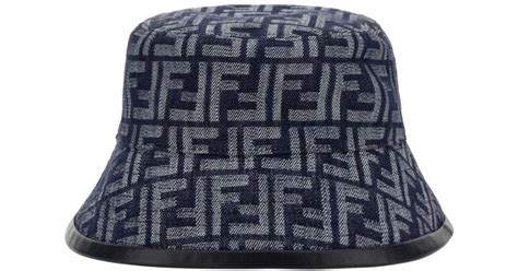 mens fendi hat|Fendi denim bucket hat.